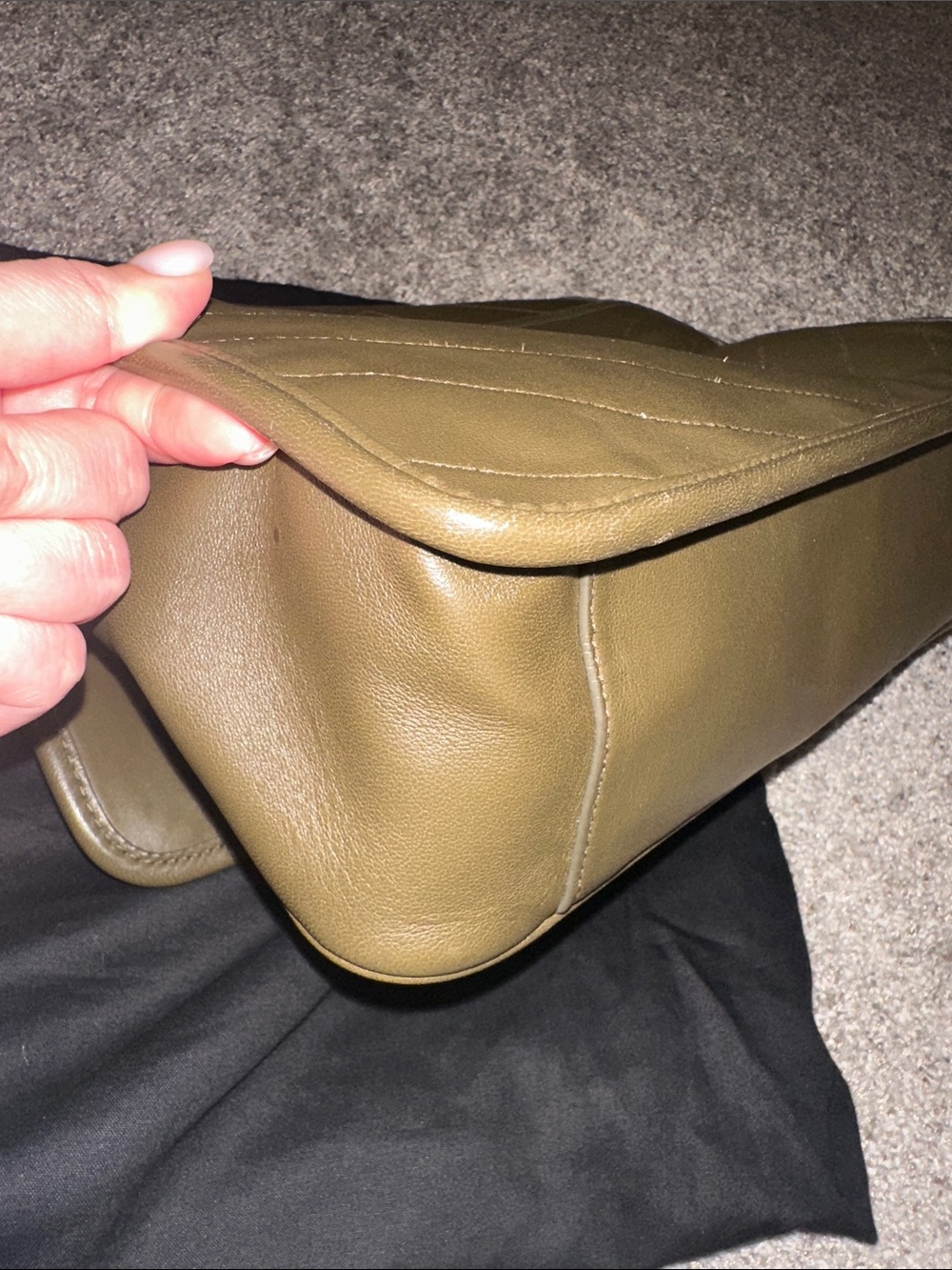 Saint Laurent Nikki green/gold - Picture 13 of 13